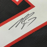 FRAMED Autographed/Signed MICHAEL MIKE VICK 33x42 Atlanta Retro Jersey JSA COA