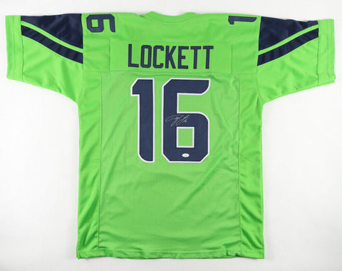 Tyler Lockett Signed Seattle Seahawks Jersey (JSA COA) Pro Bowl Wide Receiver
