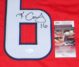 KEKE COUTEE AUTOGRAPHED SIGNED HOUSTON TEXANS #16 RED JERSEY JSA