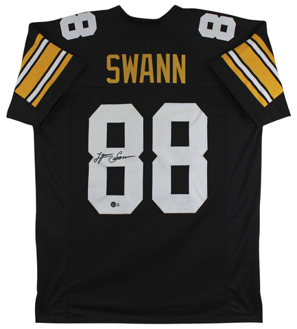 Lynn Swann Authentic Signed Black Pro Style Jersey Autographed BAS Witnessed