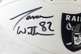 Jason Witten Autographed Las Vegas Raiders Logo Football - Beckett W Auth *Black
