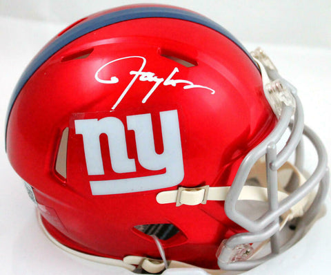 Lawrence Taylor Autographed NY Giants Flash Speed Mini Helmet-Beckett W Hologram