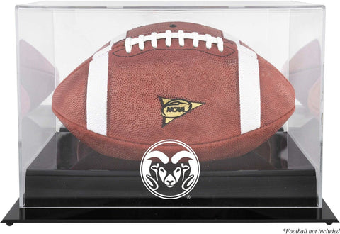 Colorado State Rams Black Base Football Display Case - Fanatics