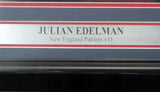 JULIAN EDELMAN AUTOGRAPHED SIGNED FRAMED 16X20 PHOTO PATRIOTS BECKETT 151425