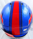 Thurman Thomas Signed Bills F/S Flash Speed Authentic Helmet w/3 Insc.-BAW Holo
