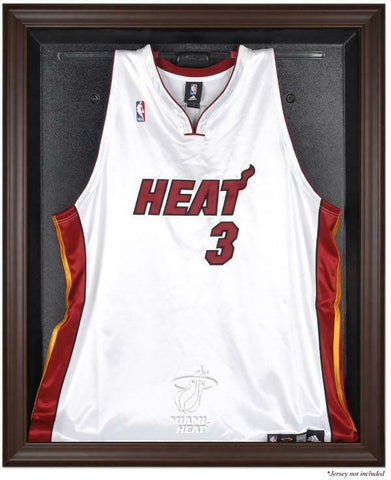 Miami Heat Brown Framed Jersey Display Case - Fanatics