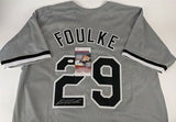 Keith Foulke Signed White Sox Jersey (JSA COA) Chicago Relief Ptchr (1997-2002)