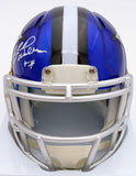 Herschel Walker Autographed Cowboys Flash Speed Mini Helmet Smudged Beckett