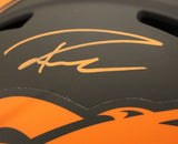 Russell Wilson Autographed Denver Broncos Authentic Eclipse Helmet FAN 36555