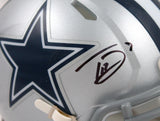 Trevon Diggs Autographed Dallas Cowboys Speed Mini Helmet- Beckett W Hologram
