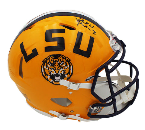 Patrick Peterson Signed LSU Tigers Speed Authentic NCAA Helmet