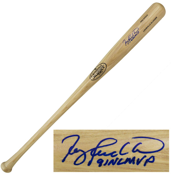 Terry Pendleton Signed Louisville Slugger Blonde Baseball Bat w/91 MVP (SS COA)