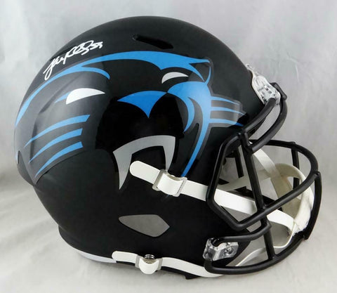 Luke Kuechly Autographed Carolina Panthers F/S AMP Speed Helmet- Beckett Auth
