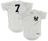 MICKEY MANTLE Autographed New York Yankees Diamond Collection Jersey PSA / JSA