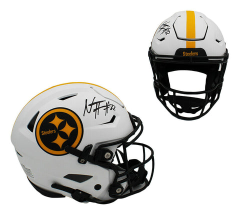 Najee Harris Signed Pittsburgh Steelers Speed Flex Authentic Lunar NFL Helmet