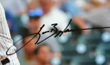 Lance Berkman Autographed 16x20 HM Batting Photo- TriStar Authenticated *Black
