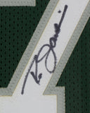 Eagles Legends Vick McNabb Jaworski Cunningham Signed Framed Custom Jersey JSA