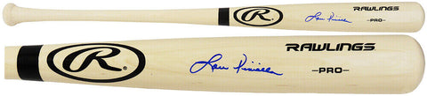 Lou Piniella Signed Rawlings Pro Blonde Baseball Bat - (SCHWARTZ SPORTS COA)