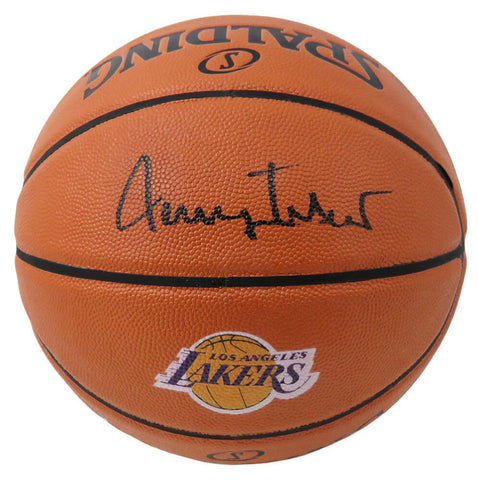 Jerry West Signed Spalding Lakers Logo Game Replica NBA Basketball - SS COA