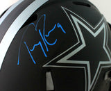 Tony Romo Signed Cowboys F/S Eclipse Speed Authentic Helmet-Beckett W Auth *Blue