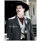 Val Kilmer Autographed Tombstone Doc Holliday I'm Your Huckleberry 8x10 Photo