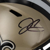 Derek Carr New Orleans Saints Autographed Riddell Speed Replica Helmet