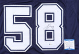 Aldon Smith Signed Dallas Cowboys Home Jersey (Beckett COA) 2012 Pro Bowl L.B.
