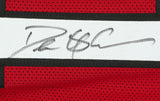 Deion Sanders Signed Custom Red Pro Style Football Jersey BAS ITP