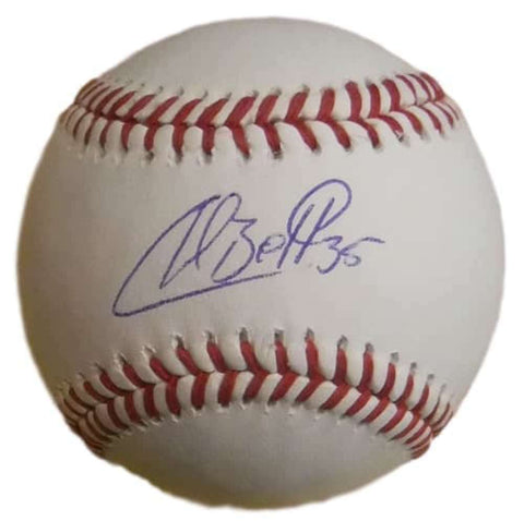 Chad Bettis Autographed/Signed Colorado Rockies OML Baseball JSA 20133