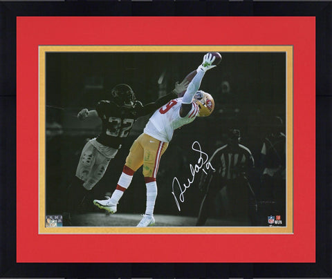 Framed Deebo Samuel San Francisco 49ers Signed 11x14 Spotlight Photograph