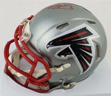 Deion Sanders Signed Atlanta Falcons Flash Alternate Speed Mini Helmet (Beckett)
