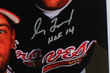 Greg Maddux Signed Atlanta Braves Unframed 16x20 Photo - Maddux, Smoltz & Glavin