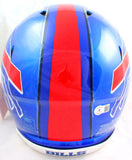 Stefon Diggs Signed Bills F/S Flash Speed Authentic Helmet-Beckett W Hologram