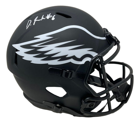 Devonta Smith Signed Eagles Full Size Eclipse Speed Replica Helmet Fanatics
