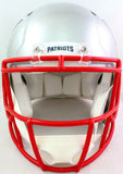 Ty Law Autographed NE Patriots Authentic FS Speed Helmet w/ HOF- Beckett W*Black