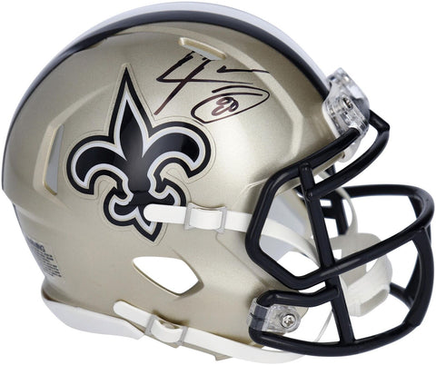 Jarvis Landry New Orleans Saints Signed Ridell Speed Mini Helmet