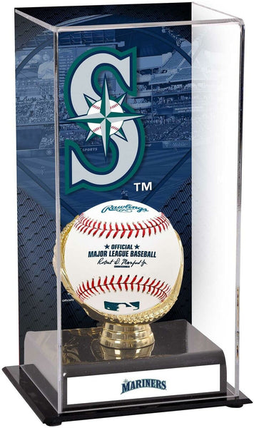 Seattle Mariners Sublimated Display Case with Image