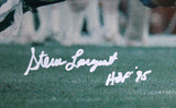 Steve Largent Autographed Seattle Seahawks 16x20 FP Dive w/HOF-Beckett W Holo