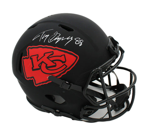 Tony Gonzalez Signed Kansas City Chiefs Speed Authentic Eclipse NFL Helmet