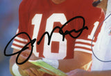 Joe Montana Signed San Francisco 49ers Unframed 8x10 NFL Photo - With Coach
