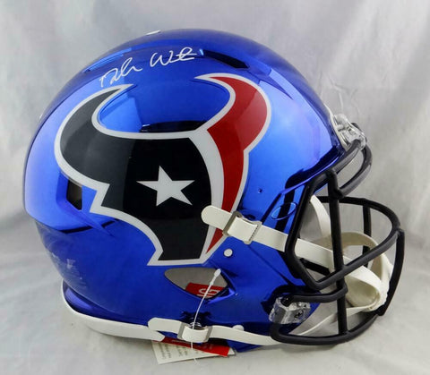 Deshaun Watson Signed Texans F/S Chrome Speed Authentic Helmet - JSA W Auth
