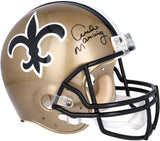 Archie Manning New Orleans Saints Signed Riddell Throwback Authentic Helmet