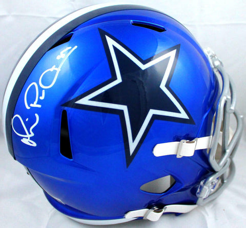 Michael Irvin Autographed Cowboys F/S Flash Speed Helmet-Beckett W Hologram