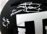 Johnny Manziel Signed Texas A&M Eclipse Authentic Helmet w/3 Insc - JSA W Auth