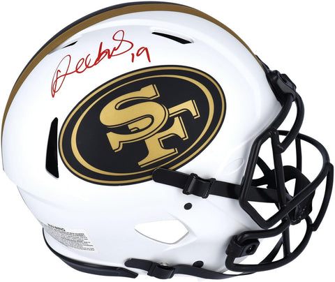 Deebo Samuel 49ers Signed Riddell Lunar Eclipse Alternate Speed Authentic Helmet