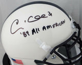 Andre Collins Autographed Penn State Mini Helmet w/ All American - JSA W Auth *B