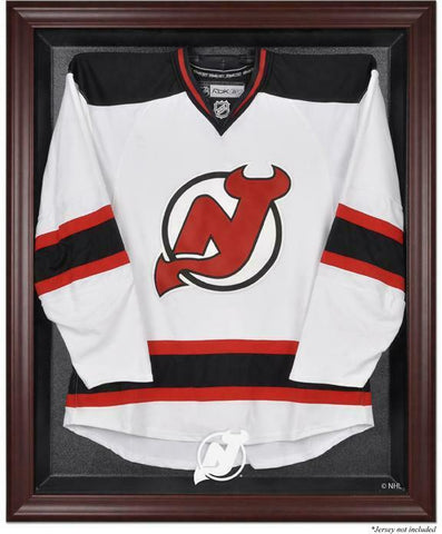 Devils Mahogany Jersey Display Case - Fanatics Authentic