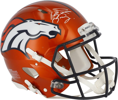 Peyton Manning Denver Broncos Signed Riddell Flash Speed Authentic Helmet