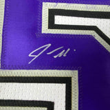 FRAMED Autographed/Signed JASON WILLIAMS 33x42 Sacramento White Jersey PSA COA