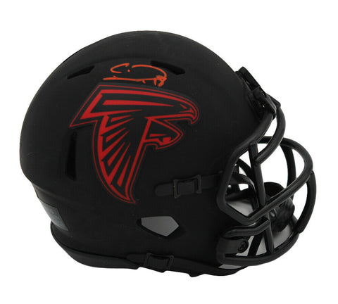 Calvin Ridley Signed Atlanta Falcons Speed Eclipse NFL Mini Helmet